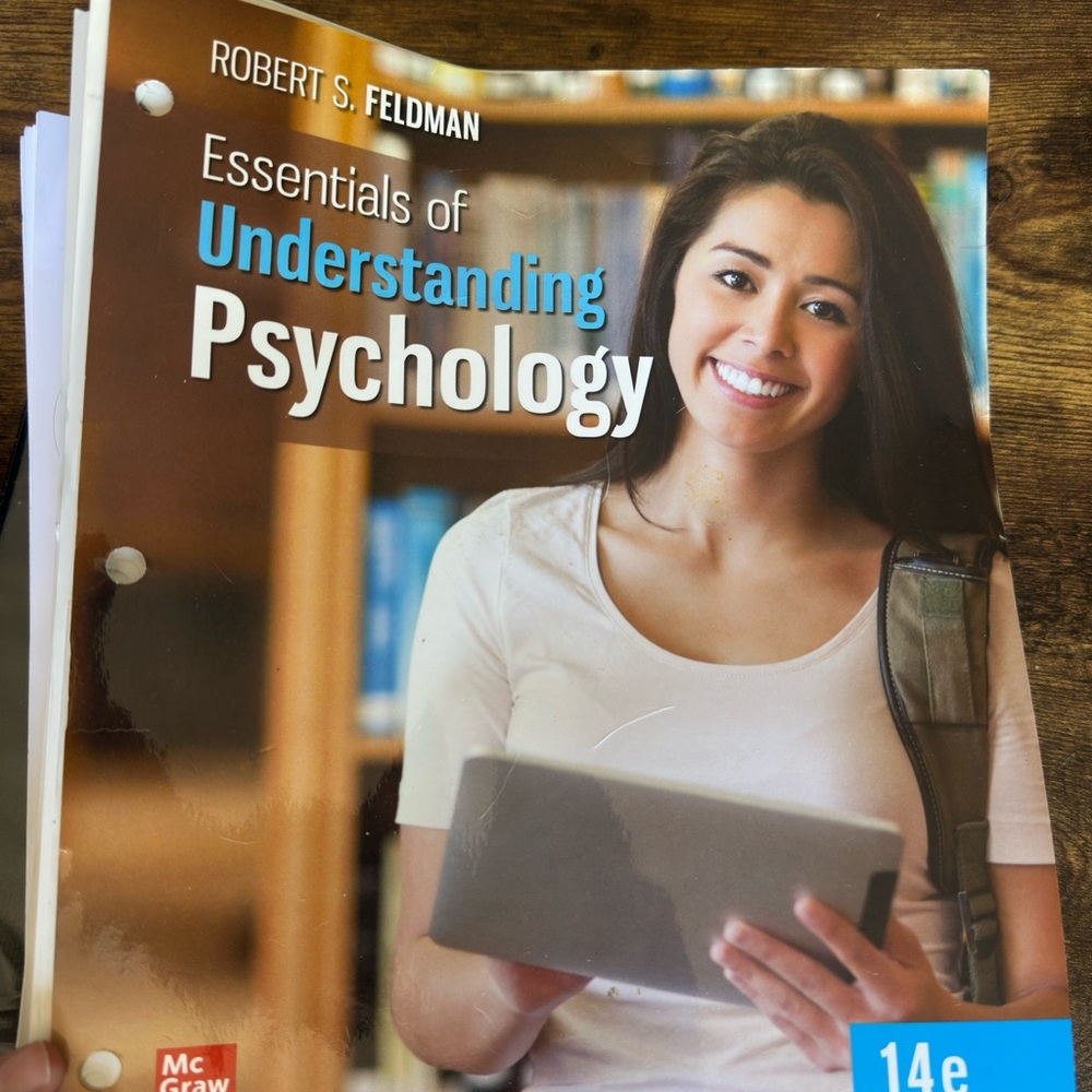 Essentials of Understanding Psychology by Robert S. Feldman